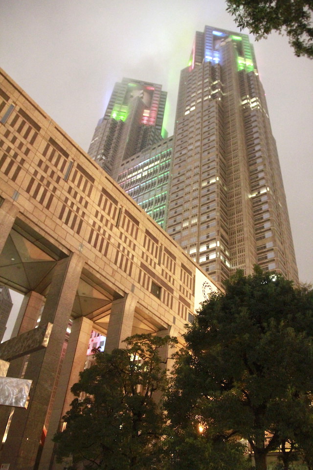 会場は都庁の最上階展望台